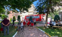 Akbayır Mahallesi'nde Kan Bağışı Kampanyasına Yoğun İlgi