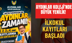 Aydınlar Koleji’nde Büyük Yenilik! İlkokul Kayıtları Başladı
