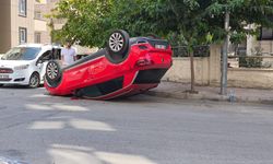 Şanlıurfa'da Trafik Kazası: Takla Atan Araçta Yaralılar Var
