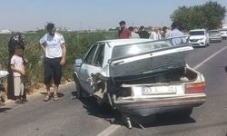 Şanlıurfa’da İki Otomobil Tahliye Kanalına Uçtu