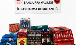 Şanlıurfa'da Kaçak Ürün Operasyonu: Viski, Sigara Ve Çay Ele Geçirildi