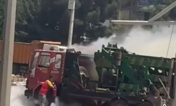 Şanlıurfa’da Park Halindeki Araçta Yangın Çıktı