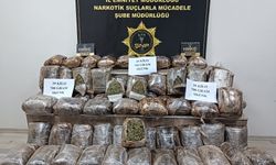 Şanlıurfa’da yolcu otobüsünde şok eden görüntü! Valizden 39 kilo 700 gram çıktı