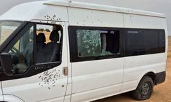 Eyyübiye’de korkutan saldırı! Park halindeki minibüs hedef oldu