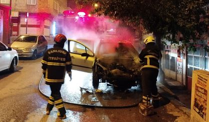 Şanlıurfa’da 9 Araç Ateşe Verildi