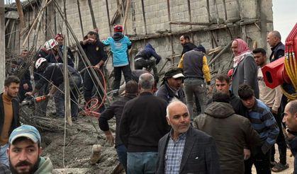 Haliliye'de çökme faciası!