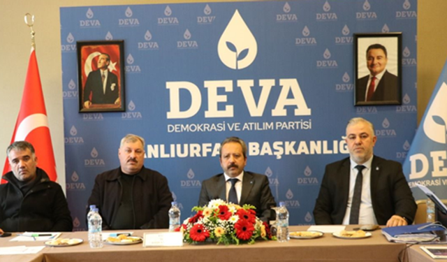 DEVA Partisi Şanlıurfa İl Başkanı Mustafa Işık Hızlı Başladı