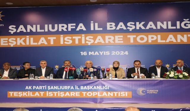 AK Parti Genel Başkan Yardımcısı Yılmaz, Şanlıurfa'da partililerle buluştu