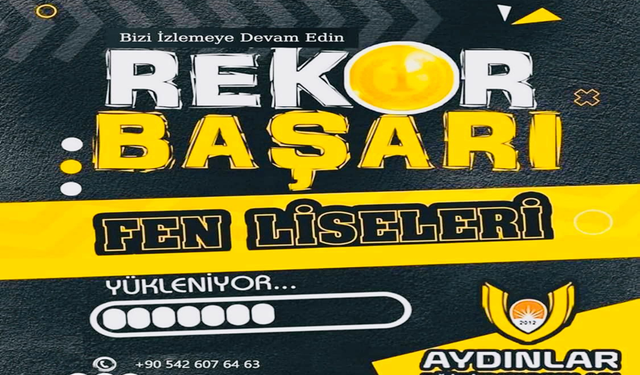 Aydınlar yine kendisiyle yarışıyor!