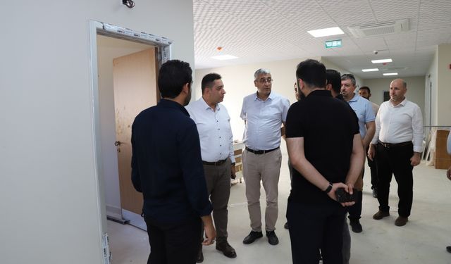 Harran Devlet Hastanesi Ek hizmet binası 2 Eylül Pazartesi hizmete girecek