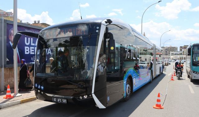 Şanlıurfa’da 29 Ekim'de toplu taşıma ücretsiz