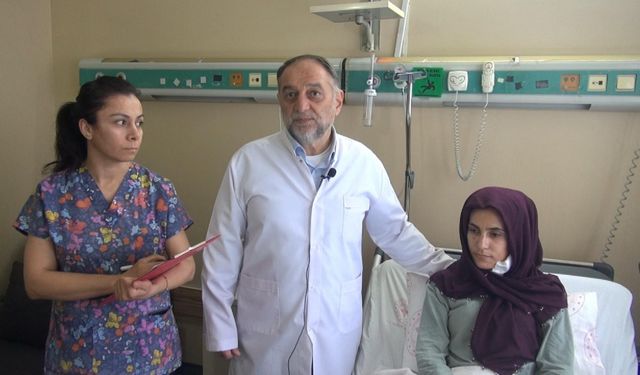 Bitlisli Elif, Şah Damarındaki Tümörden, Şanlıurfa’da Kurtuldu