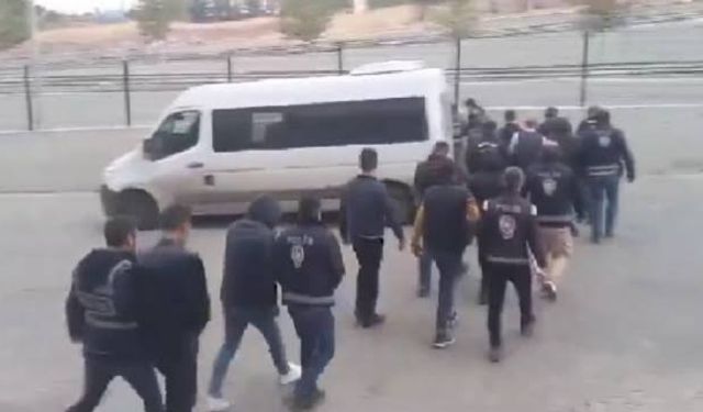 Şanlıurfa’da uyuşturucu operasyonu:10 tutuklama