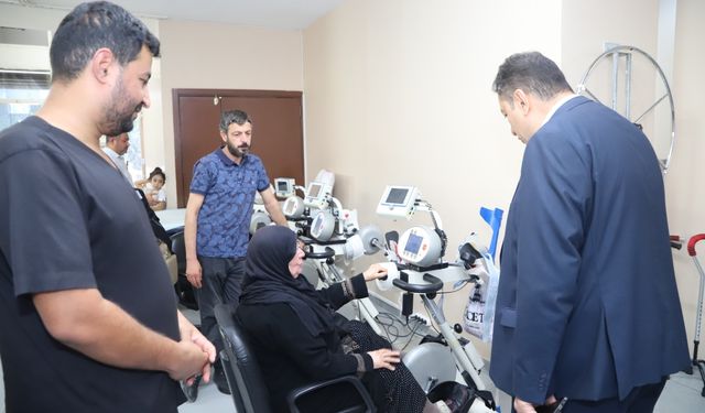 Fizik tedavide özellikli alanlar oluşturuldu