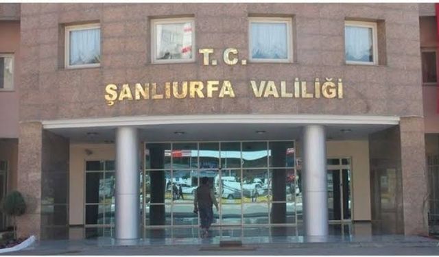 Şanlıurfa Valiliği duyurdu: 5 gün yasak