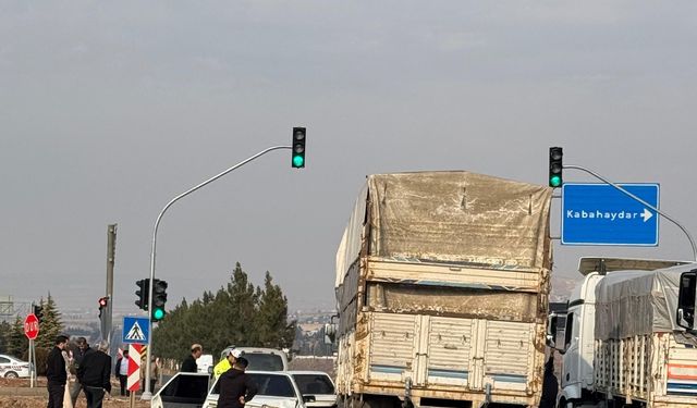 Karaköprü'de zincirleme trafik kazası