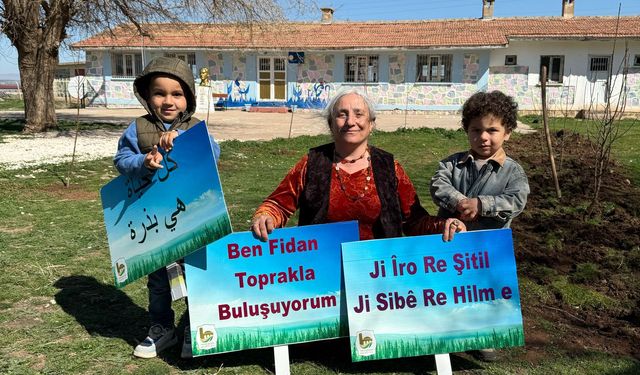 'Her Can Bir Fidandır” Sloganıyla Ağaç Dikimi Gerçekleşti