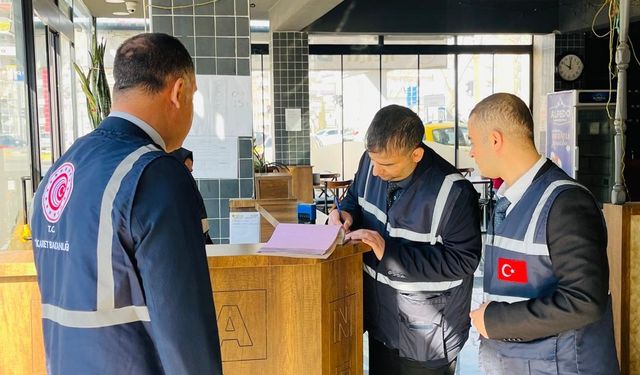 Şanlıurfa'da bin 215 iş yeri denetlendi