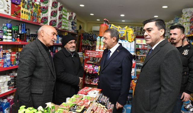 Vali Şıldak, Hilvan'da vatandaşlarla buluştu