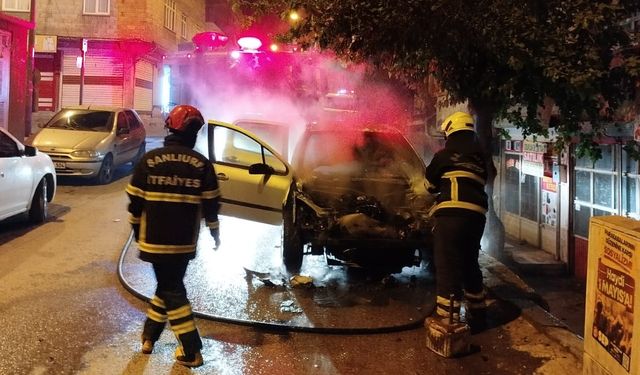 Şanlıurfa’da 9 Araç Ateşe Verildi
