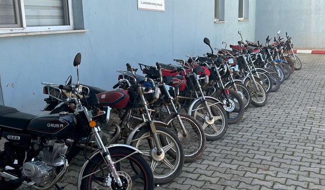 Siverek’te motosiklet operasyonu, 14 gözaltı