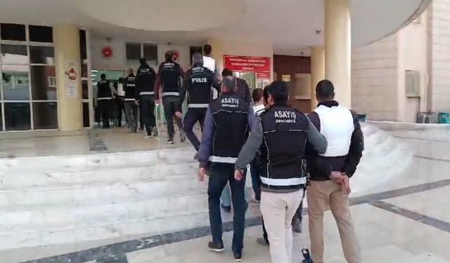 Şanlıurfa'da Ağır Bilanço! 367 Gözaltı
