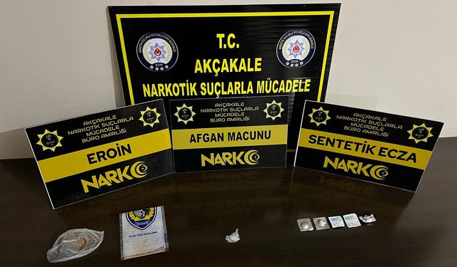Şanlıurfa'da uyuşturucu satıcılarına darbe