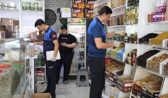Haliliye Belediyesi’nden Tatlı Ve Şekerleme Satış Noktalarına Sıkı Denetim