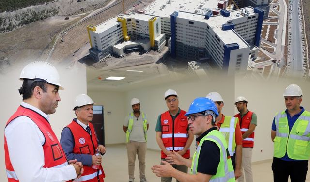 Müdür Berk: "Bu hastane, Şanlıurfa’nın sağlık tarihinde bir dönüm noktası olacak."