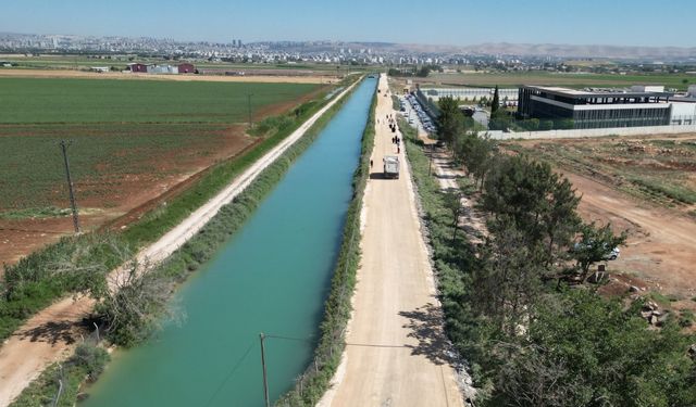 Eyyübiye’de Kırsal Mahalle Yollarını Yeniliyor