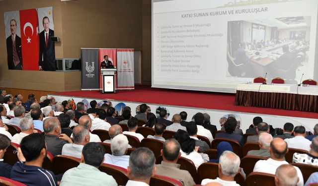 Fıstığın Anavatanı Şanlıurfa’da “Bereketli Toprakların Kadim Ağacı Fıstık” Paneli Düzenlendi