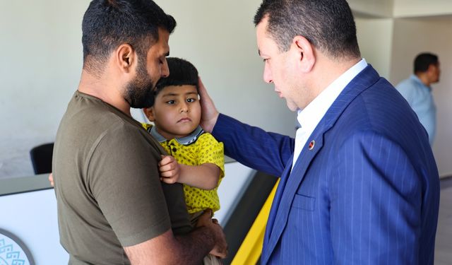 Başkan Özyavuz'dan Küçük Umut'a Anlamlı Destek