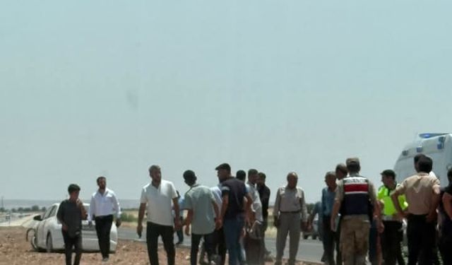 Suruç yolunda kaza, 2 yaralı