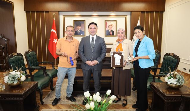 Devlet Sanatçılarından Kaymakam Şahin’e Ziyaret