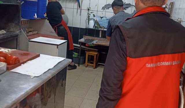 Eyyübiye'de  Bozuk Ürün Bulunduran İşletmeye 21 Bin TL Ceza