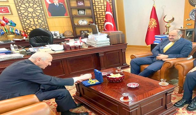 Başkan Gülpınar’dan MHP Genel Başkanı Devlet Bahçeli’ye Ziyaret