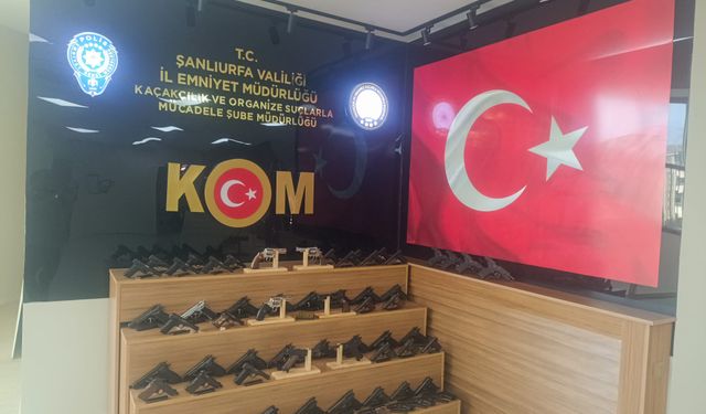 Şanlıurfa’da Silah Kaçakçılarına Büyük Darbe