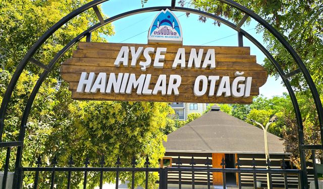 Eyyübiye’de Örnek Bir Proje Daha: Hanımlar Otağı