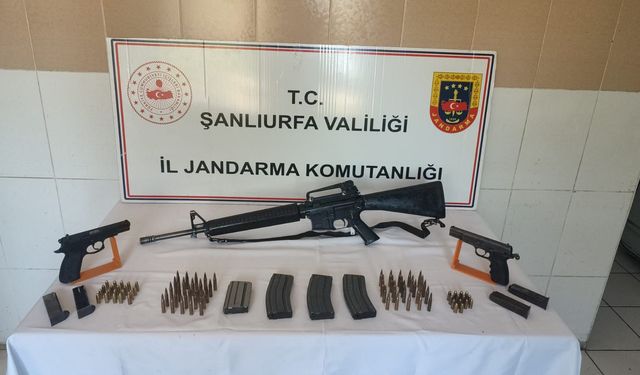 Şanlıurfa’da silah kaçakçılık operasyonu, 4 gözaltı