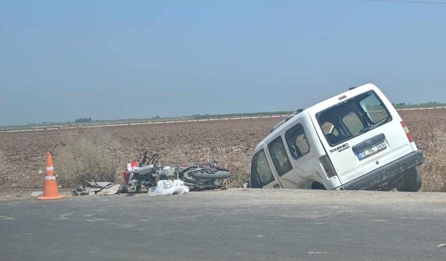 Harran’da Zincirleme Kaza: 2 Araç Ve Motosiklet Çarpıştı, 3 Yaralı