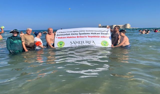 Şanlıurfa’nın Sıcağında Bir Nefes: Engellilere Deniz Kampı