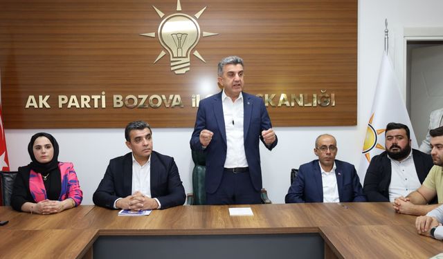 AK Parti İl Başkanı Günbegi, Bozova'yı Ziyaret Etti