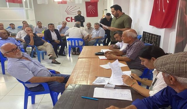 Ahmet Vural Yeniden CHP Halfeti İlçe Başkanı Seçildi