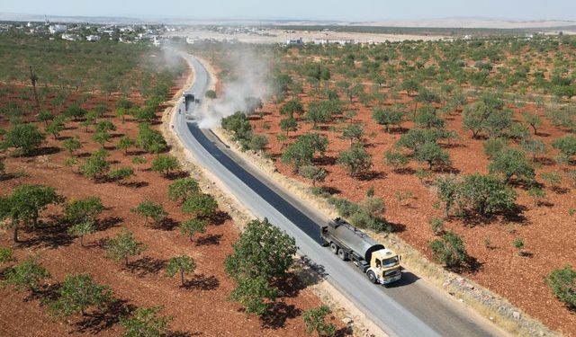 Tarihi Ve Doğasıyla Büyüleyen Halfeti’de Kırsal Yollar Yenileniyor