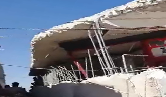 Akçakale'de Enkaz Altında Kalan İşçi Öldü