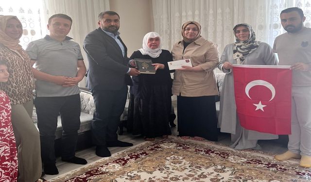 Cumhurbaşkanı Erdoğan’dan Şehit Halil Ateş’in Ailesine Duygusal Mektup