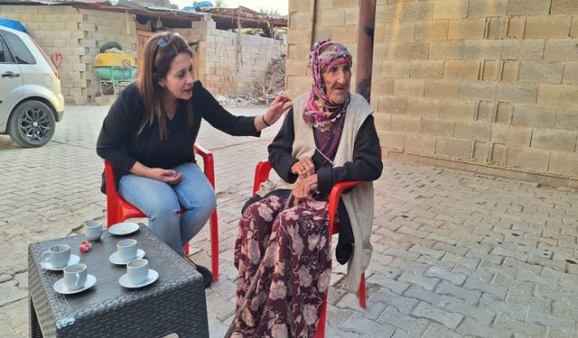 Birecik’te Asırlık Çınar: 100 Yaşındaki Feride Nene gençlere tavsiyesi