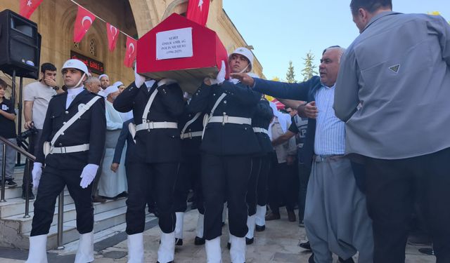 Şehit Polis Ömer Amilağ, Memleketi Şanlıurfa’da Dualarla Uğurlandı