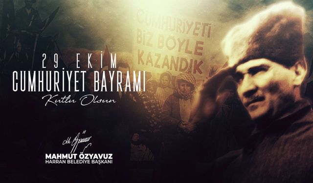 Başkan Özyavuz: Cumhuriyet Onurlu Bir Direnişle Kazanılmış Bağımsızlık Destanıdır
