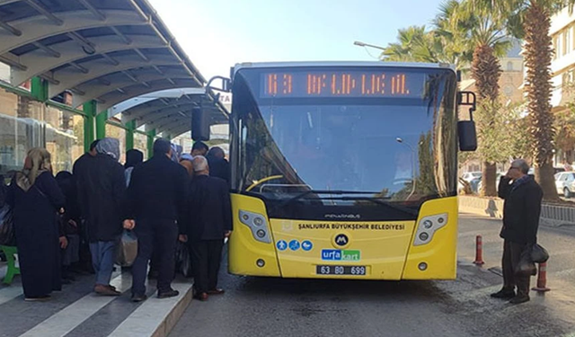 Şanlıurfa’da Cumhuriyet Bayramı’nda Toplu Taşıma Ücretsiz!